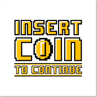 Insert Coin Posters and Art